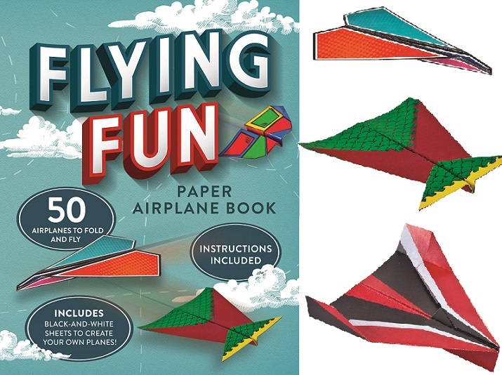 #4394  Paper Airplane Book 