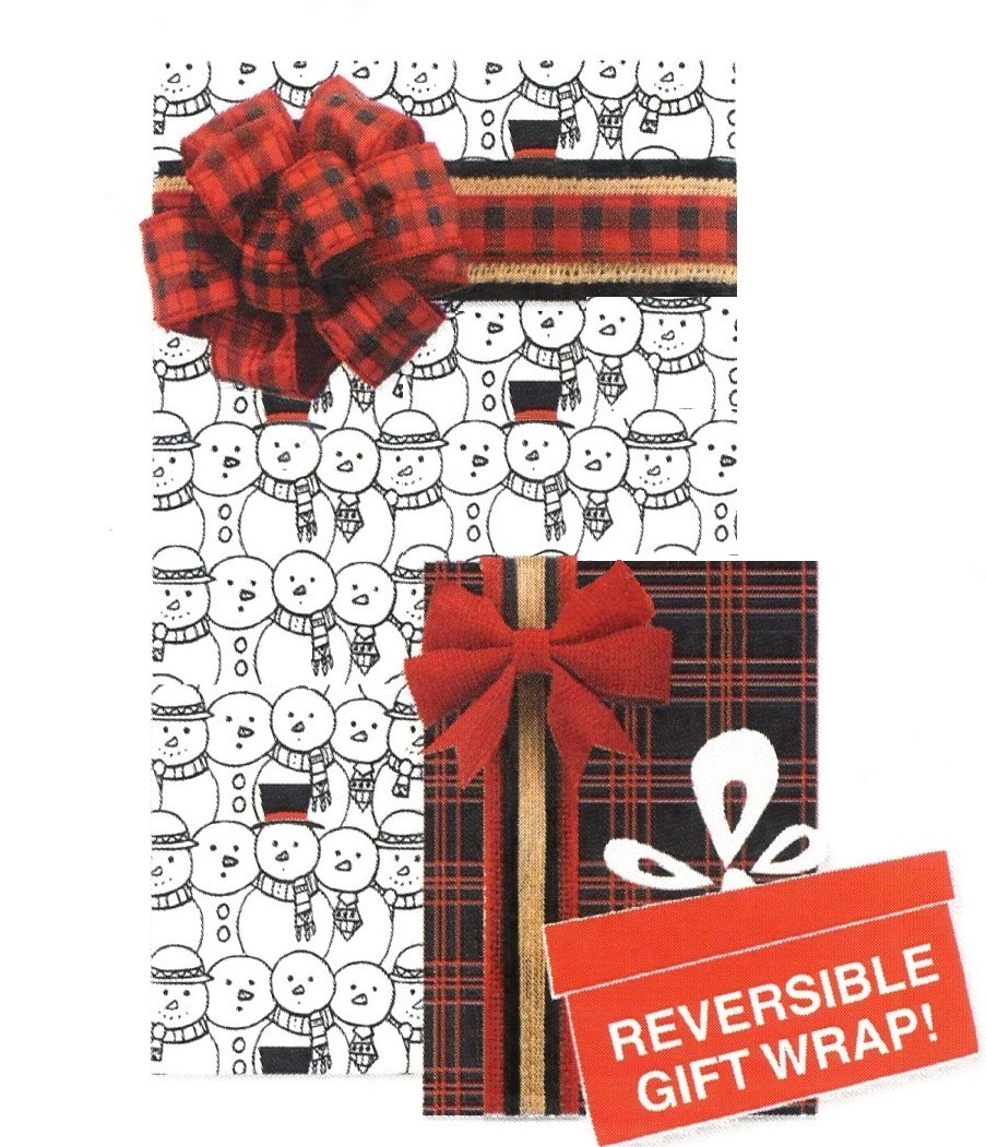 #4221 Snow Buddies Reversible Double Roll