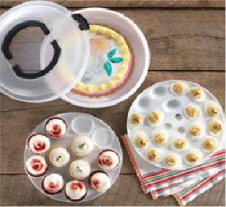 #3628 3 In 1 Food Container