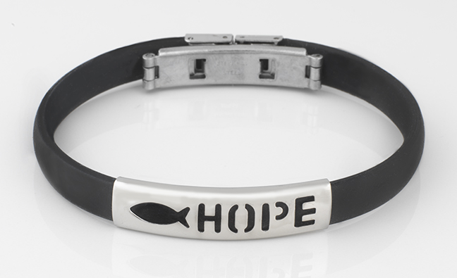 #72320 Hope Stainless Steel Bracelet 