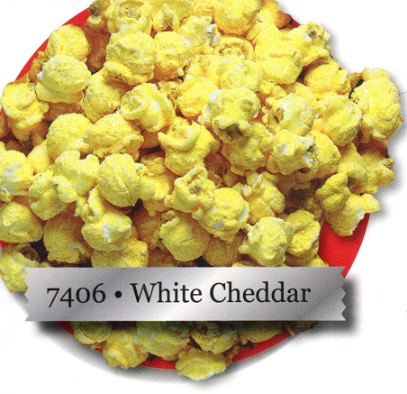 #7406 White Cheddar Popcorn 1 Gallon