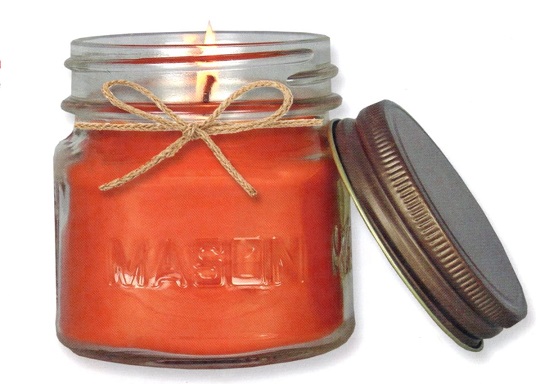#9306 Pumpkin Spice Mason Jar Candle 8 oz.