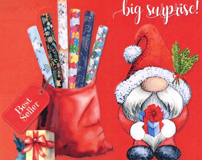 #9989 $36 Value Gift Wrap & A Free Mystery Gift