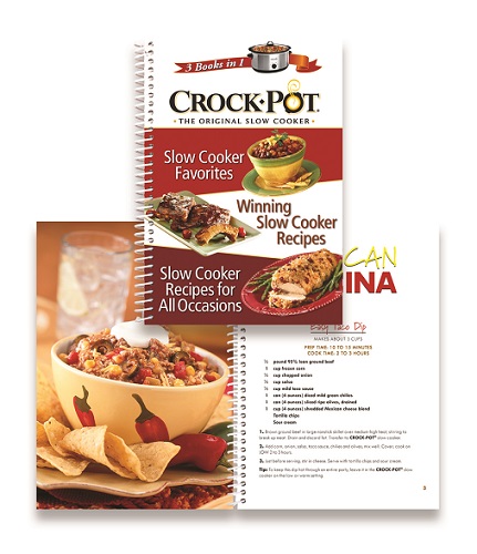 #1700 3 IN 1 CROCK POT COOKBOOK