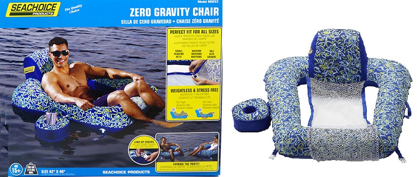 #6833 Inflatable Chair Zero Gravity 